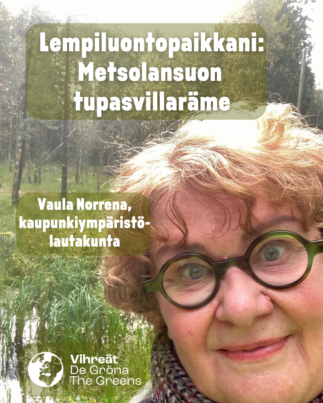 Lisää luonnonsuojelua!