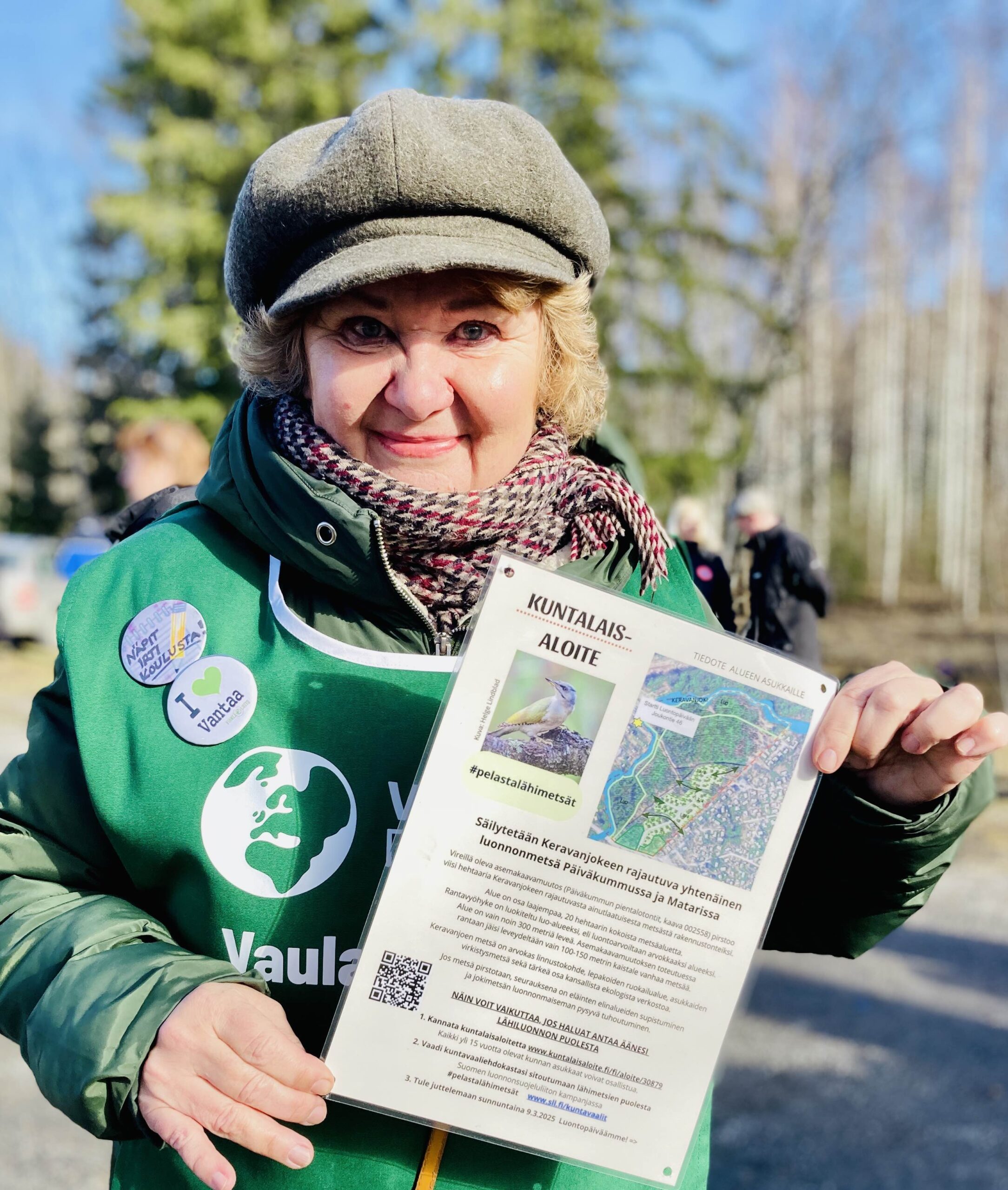 EDIT: Päiväkummun metsä pelastui!